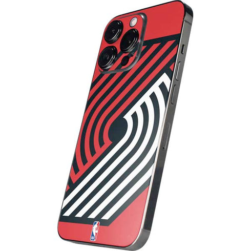 NBA Portland Trail Blazers Large Logo iPhone 16 Pro Skin