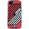 NBA Portland Trail Blazers Large Logo iPhone 16e Clear Case