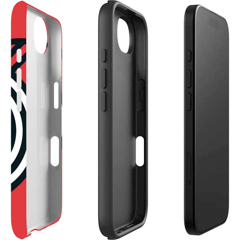 NBA Portland Trail Blazers Large Logo iPhone 16e Impact Case