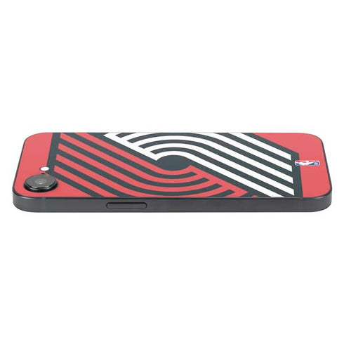 NBA Portland Trail Blazers Large Logo iPhone 16e Skin