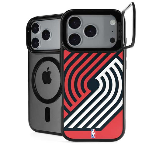 NBA Portland Trail Blazers Large Logo iPhone 18 Pro Kickstand Case