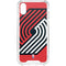 NBA Portland Trail Blazers Large Logo iPhone XS Clear Case