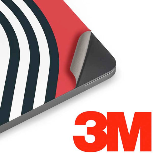 NBA Portland Trail Blazers Large Logo Apple MacBook Air Skin