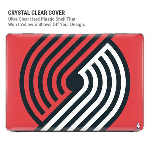 NBA Portland Trail Blazers Large Logo MacBook Pro 14in (2021-24) Case plus Skin