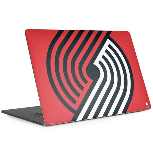 NBA Portland Trail Blazers Large Logo MacBook Skins