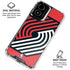 NBA Portland Trail Blazers Large Logo Moto G Power 5G (2024) Clear Case
