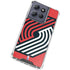 NBA Portland Trail Blazers Large Logo Moto G Power 5G (2025) Clear Case