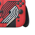 NBA Portland Trail Blazers Large Logo Nintendo Switch 2 (2025) Joy-Con Controller Skin