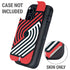 NBA Portland Trail Blazers Large Logo Otterbox Defender iPhone Skin