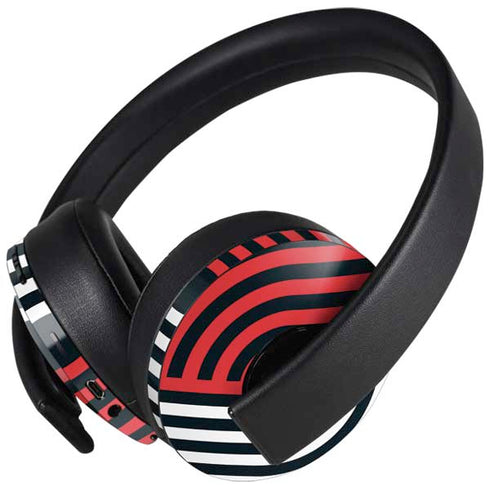 NBA Portland Trail Blazers Large Logo PlayStation 4 Gold Wireless Headset Skin