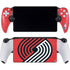 NBA Portland Trail Blazers Large Logo PlayStation Portal Remote Player Skin