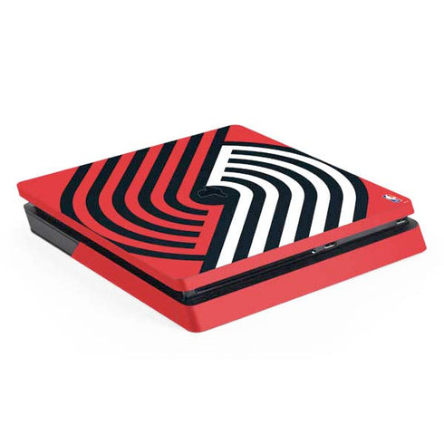 NBA Portland Trail Blazers Large Logo PlayStation PS4 Skins