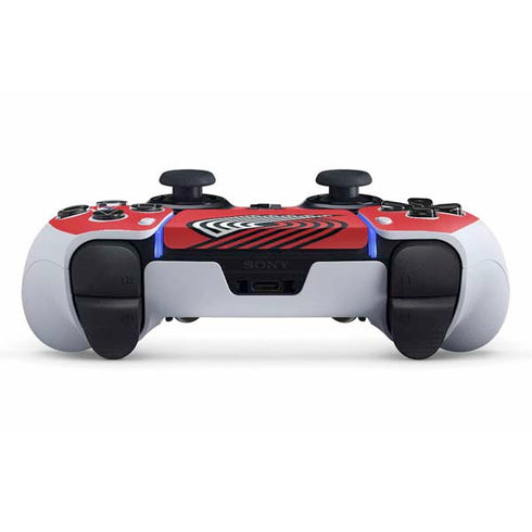 NBA Portland Trail Blazers Large Logo PS5 DualSense Edge Pro Controller Skin