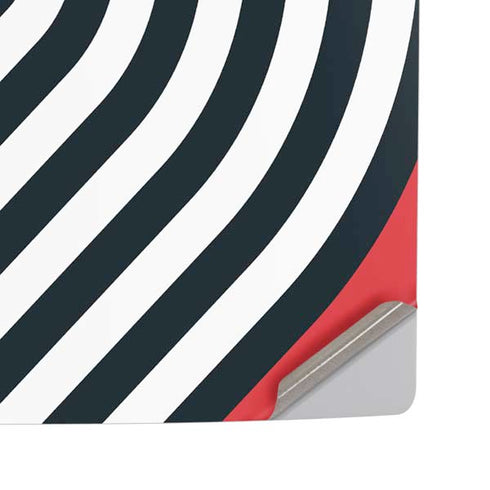 NBA Portland Trail Blazers Large Logo PS5 Pro Disk Console Skin