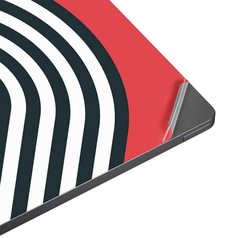 NBA Portland Trail Blazers Large Logo Surface Laptop 7 15in Skin