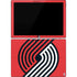 NBA Portland Trail Blazers Large Logo Surface Pro 7 Skin