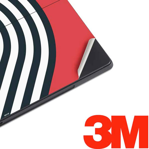 NBA Portland Trail Blazers Large Logo Surface Pro 7 Skin