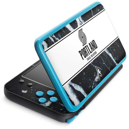 NBA Portland Trail Blazers Marble Nintendo 2DS XL (2017) Skin