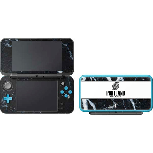 NBA Portland Trail Blazers Marble Nintendo 2DS XL (2017) Skin