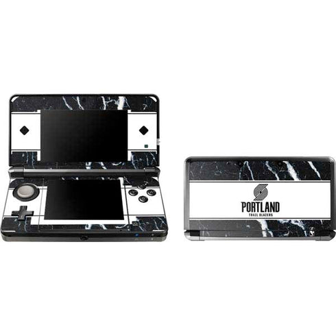 NBA Portland Trail Blazers Marble Nintendo Skins