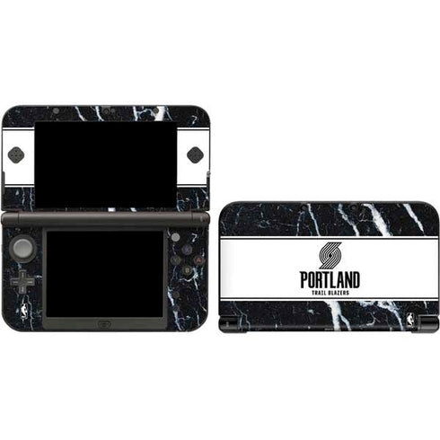 NBA Portland Trail Blazers Marble 3DS XL 2015 Skin
