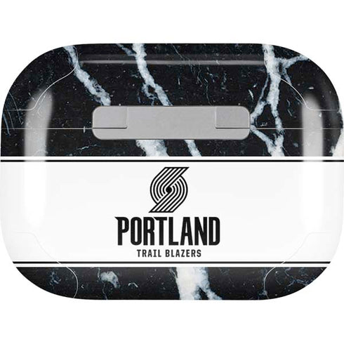NBA Portland Trail Blazers Marble Apple AirPods Pro Skin