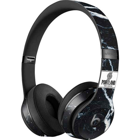 NBA Portland Trail Blazers Marble Beats Solo 3 Wireless Skin