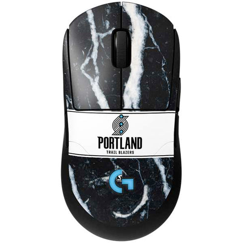 NBA Portland Trail Blazers Marble G Pro Wireless Gaming Mouse Skin