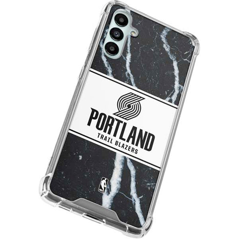 NBA Portland Trail Blazers Marble Gabb Phone 4 Clear Case