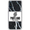 NBA Portland Trail Blazers Marble Galaxy A10e Clear Case