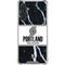NBA Portland Trail Blazers Marble Galaxy A17 Clear Case