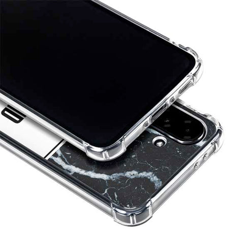 NBA Portland Trail Blazers Marble Galaxy A36 5G Clear Case