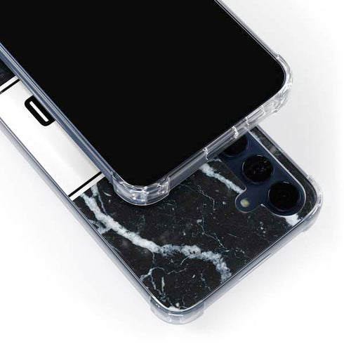 NBA Portland Trail Blazers Marble Galaxy A55 5G Clear Case