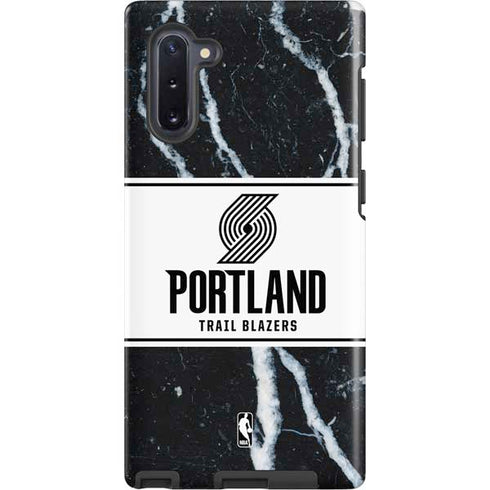 NBA Portland Trail Blazers Marble Galaxy Cases