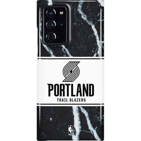 NBA Portland Trail Blazers Marble Galaxy Cases