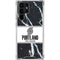 NBA Portland Trail Blazers Marble Galaxy S23 Ultra Clear Case
