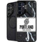 NBA Portland Trail Blazers Marble Galaxy S24 FE Kickstand Case