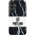 NBA Portland Trail Blazers Marble Galaxy S25 Plus Impact Case