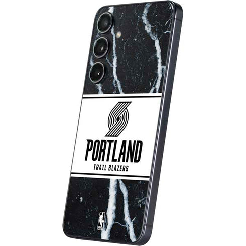 NBA Portland Trail Blazers Marble Galaxy S24 Skin