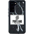 NBA Portland Trail Blazers Marble Galaxy S24 Waterproof Case
