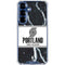 NBA Portland Trail Blazers Marble Galaxy S25 Plus Clear Case
