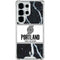 NBA Portland Trail Blazers Marble Galaxy S25 Ultra Clear Case