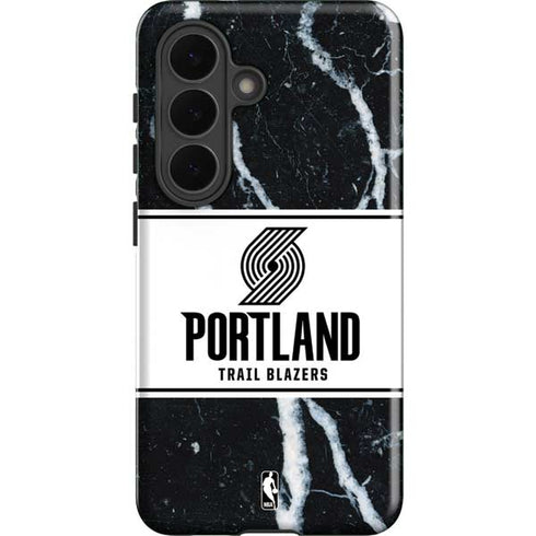 NBA Portland Trail Blazers Marble Galaxy S26 Impact Case
