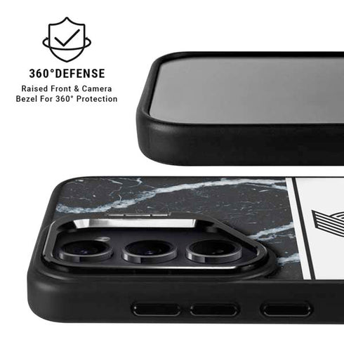 NBA Portland Trail Blazers Marble Galaxy S26 Kickstand Case