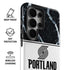NBA Portland Trail Blazers Marble Galaxy S26 Ultra Impact Case