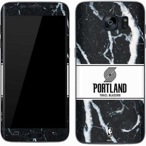 NBA Portland Trail Blazers Marble Galaxy S7 Skin