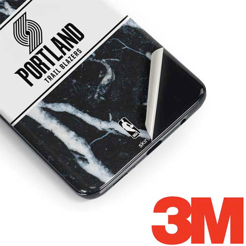 NBA Portland Trail Blazers Marble Galaxy S9 Plus Skin