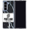 NBA Portland Trail Blazers Marble Galaxy Z Fold5 5G Clear Case