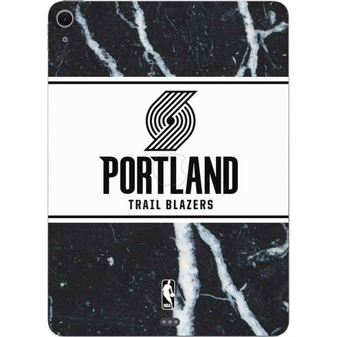 NBA Portland Trail Blazers Marble Apple iPad Air Skin