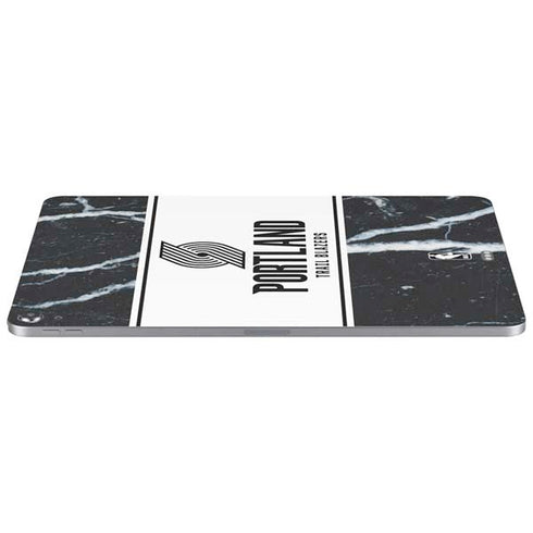 NBA Portland Trail Blazers Marble Apple iPad Air Skin